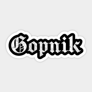 Gopnik Sticker